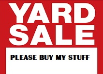 The Shame of Making $0.00 During a Yard&nbsp;Sale